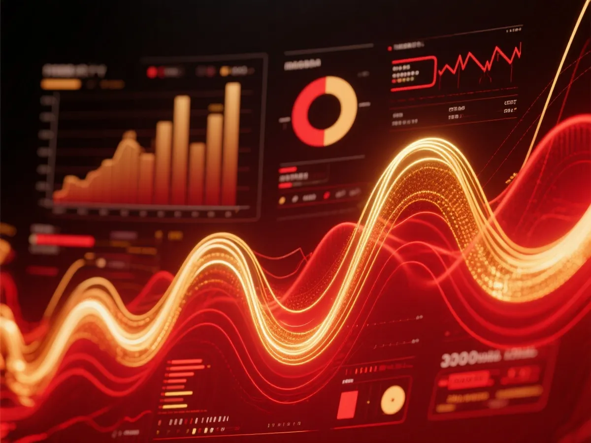 实时数据可视化示意图